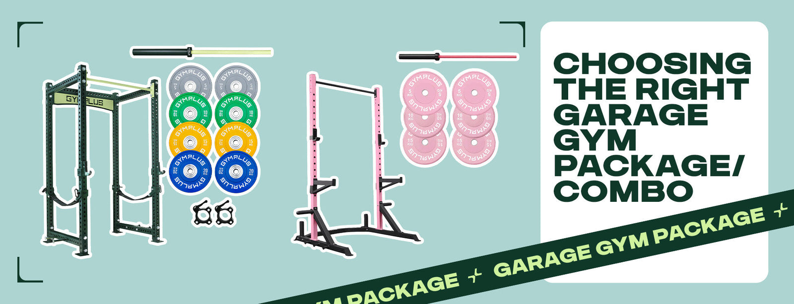 Choosing the right Garage Gym package/combo