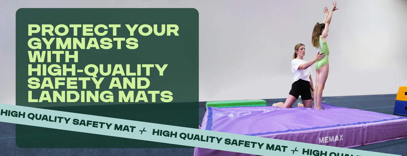 Protect Your Gymnasts with High-Quality Safety and Landing Mats