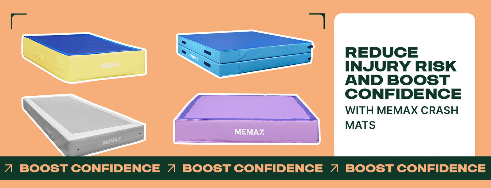 Reduce Injury Risk and Boost Confidence with MEMAX Crash Mats