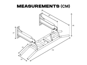 Wall/Ceiling Mount Pull Up Bar