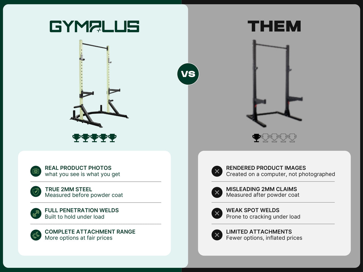 Gym Plus Half Power Rack - HR2100 HR2100-6017