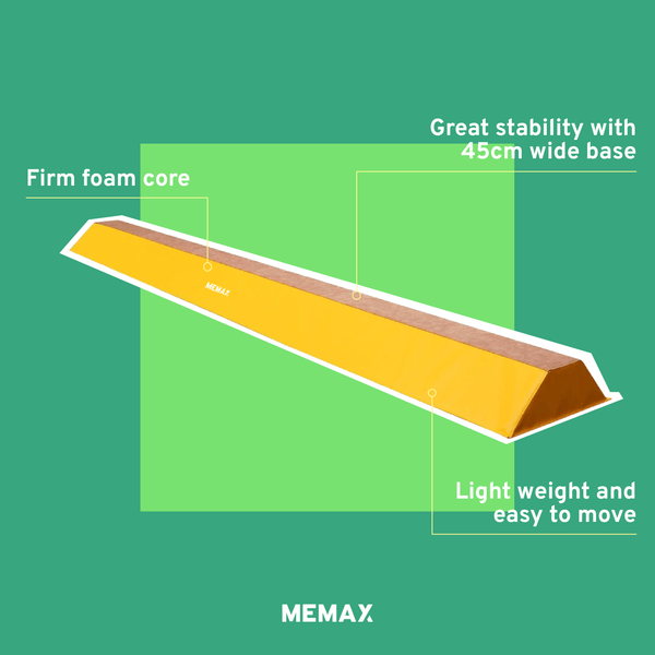 Gym Plus MEMAX Training Balance Beam - One Piece BB3004515