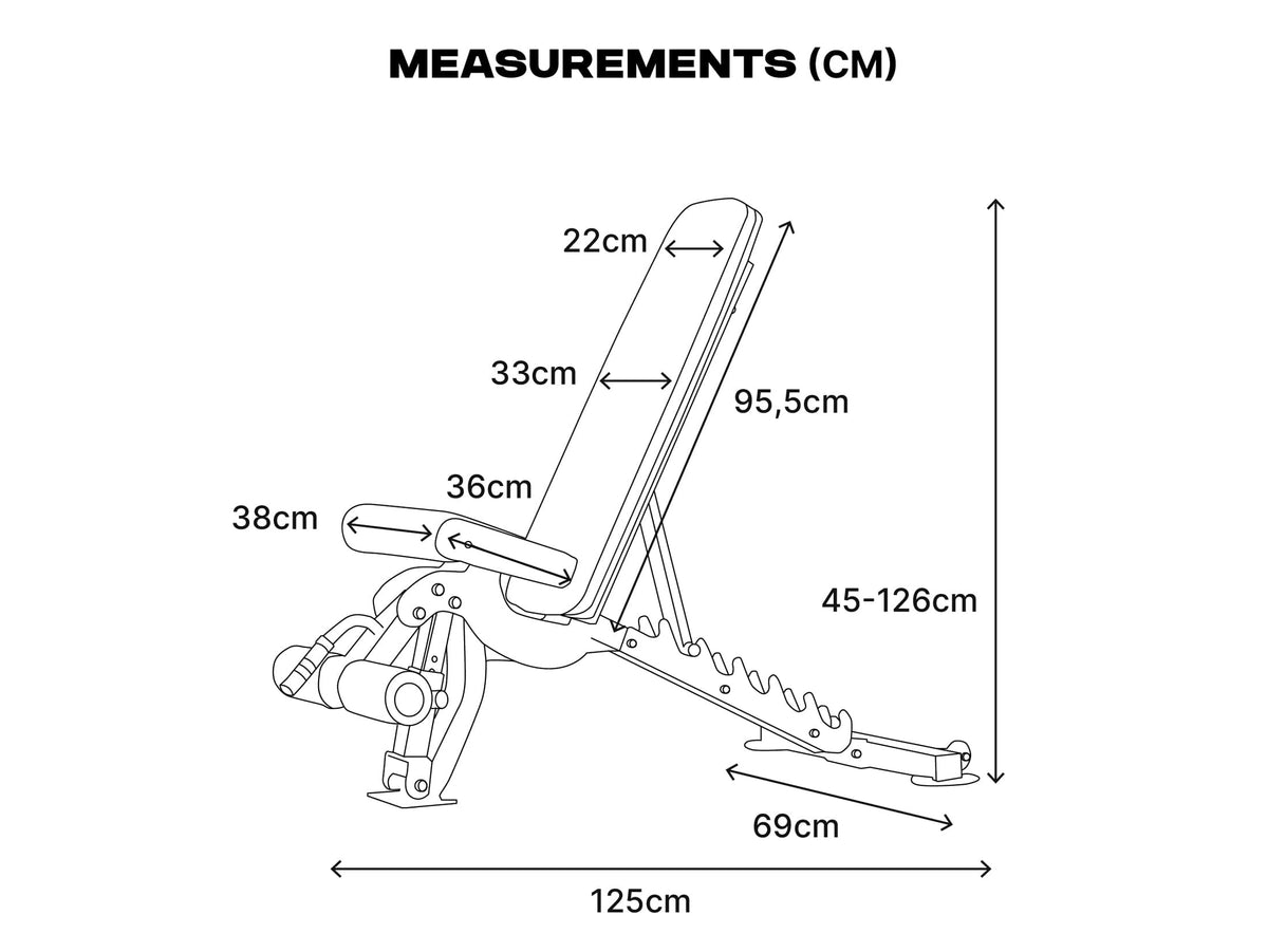 L3 FID Weight Bench - Commercial Grade