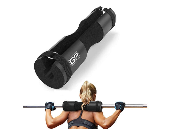 Gym Plus Barbell Pad with Safety Straps GP-ATT-SS