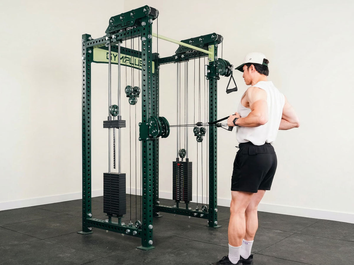 Evolve Power Rack with Dual Pin-loaded Rack Mount Cable System