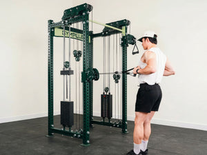 Evolve Power Rack with Dual Pin-loaded Rack Mount Cable System