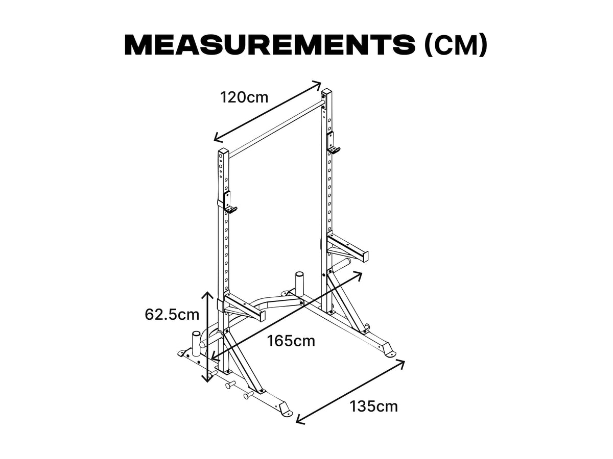 ATTIVO Half Power Rack - HR2100 Pink