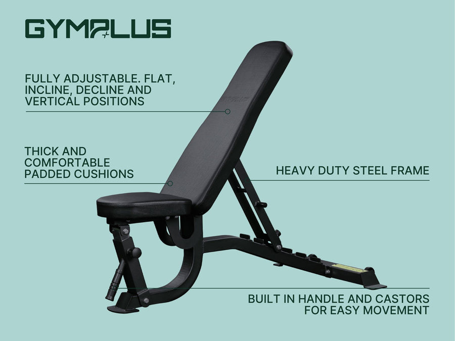 Gym Plus L2 Adjustable Weight Bench
