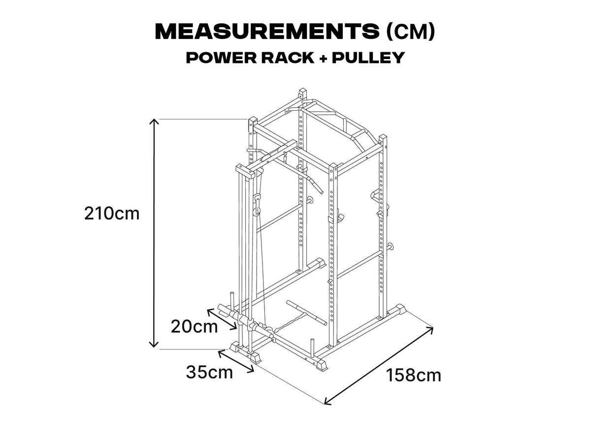 Essential Power Rack ZY18 - Pink