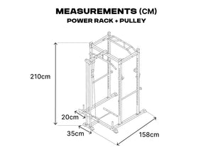 Essential Power Rack ZY18 - Pink
