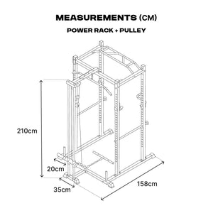 Cable Pulley System for ATTIVO ZY18 Power Rack
