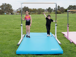MEMAX Foldable Dual Density Gymnastics Landing Mat - 10cm Thick