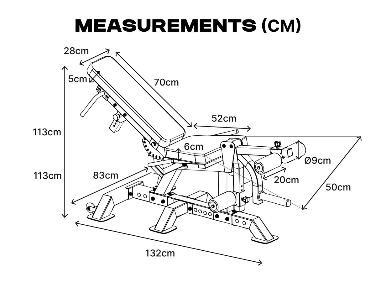 ATTIVO L4 Pro Series Plate Loaded Leg Extension & Prone Leg Curl