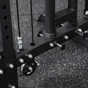 Lat Pulldown Low Row Machine with Aluminium Pulley Wheels - L4 Pro Series