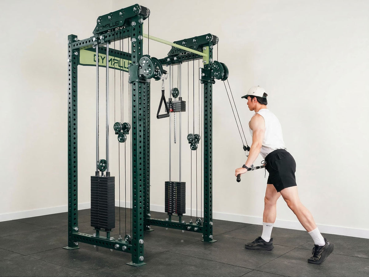 Evolve Power Rack with Dual Pin-loaded Rack Mount Cable System