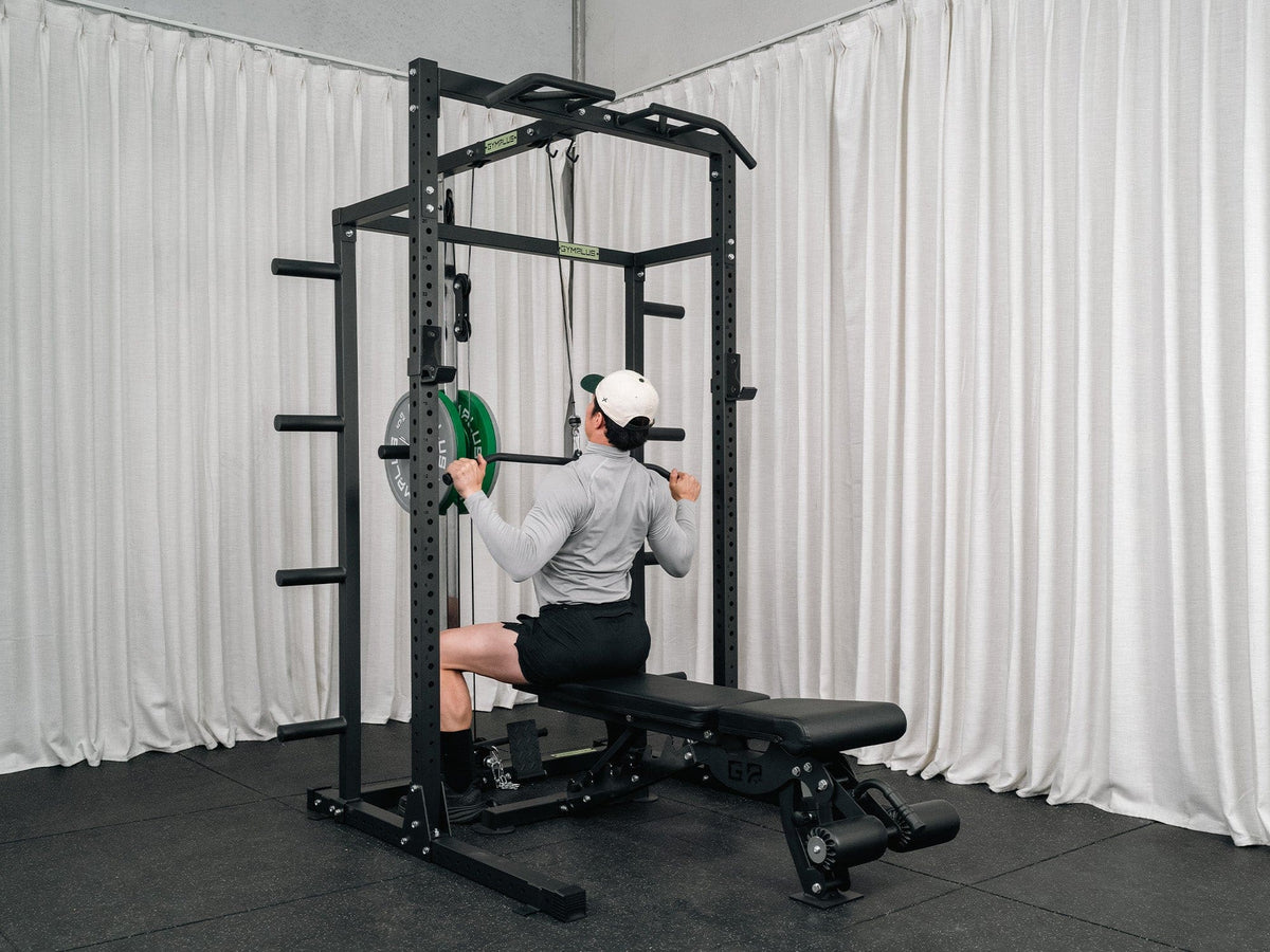 Half Power Rack with Storage and Cable System Option - HR2300