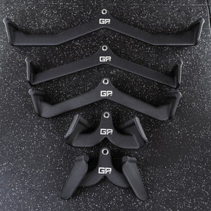Gym Cable Machine Attachment Set - 5 Handles