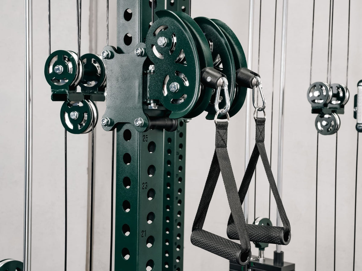 Evolve Power Rack with Dual Pin-loaded Rack Mount Cable System