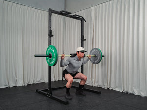 Half Power Rack with Storage and Cable System Option - HR2300