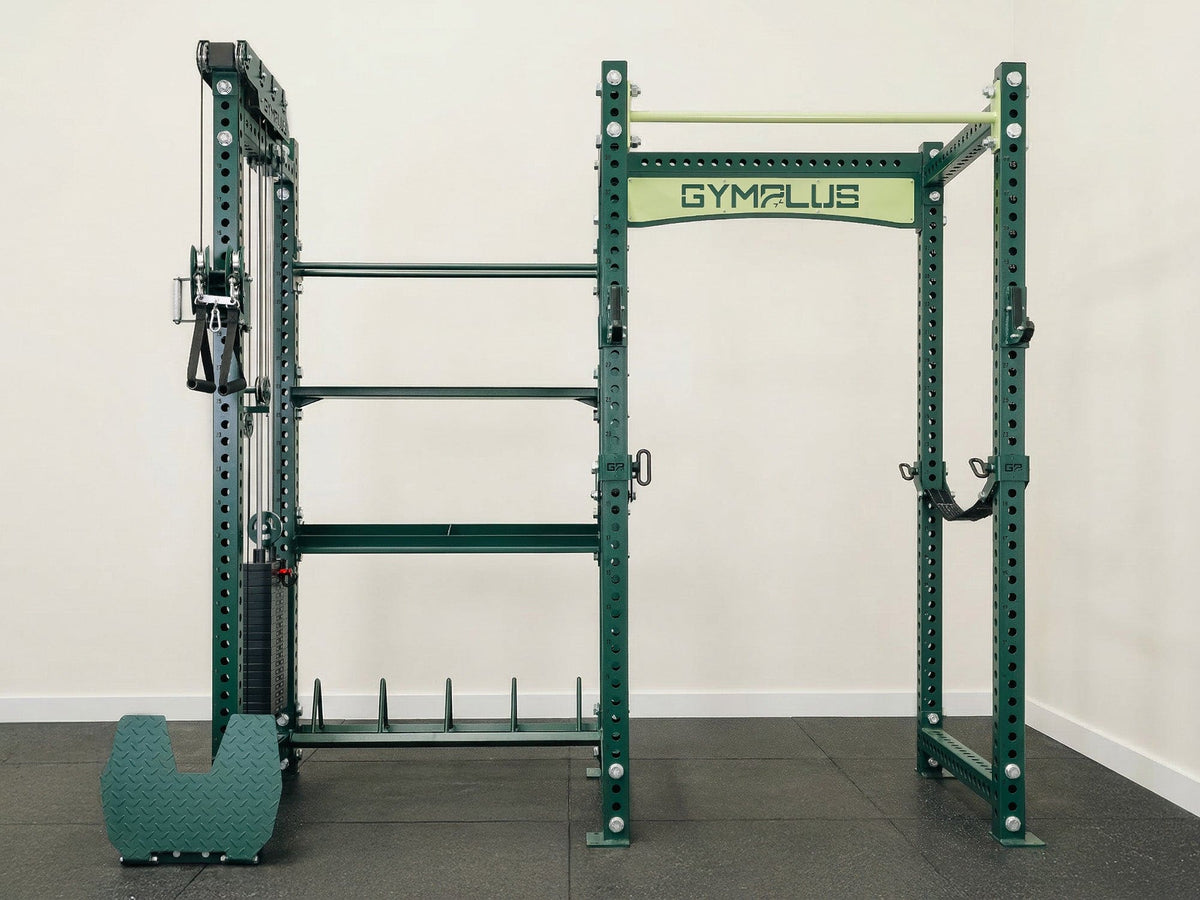 Evolve Power Rack with Cable System and Extended Storage