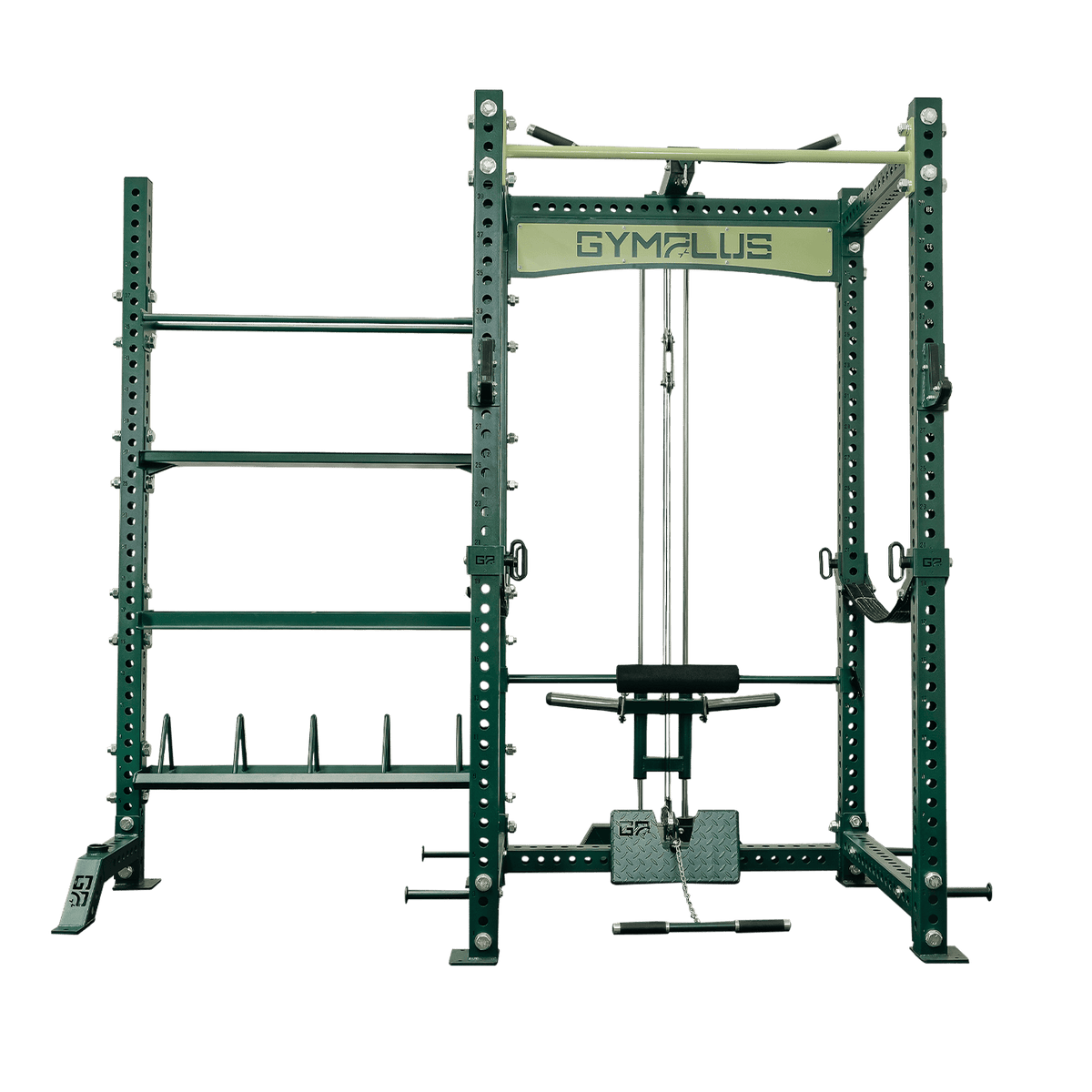 Evolve Power Rack with Lat Pulldown and Storage System