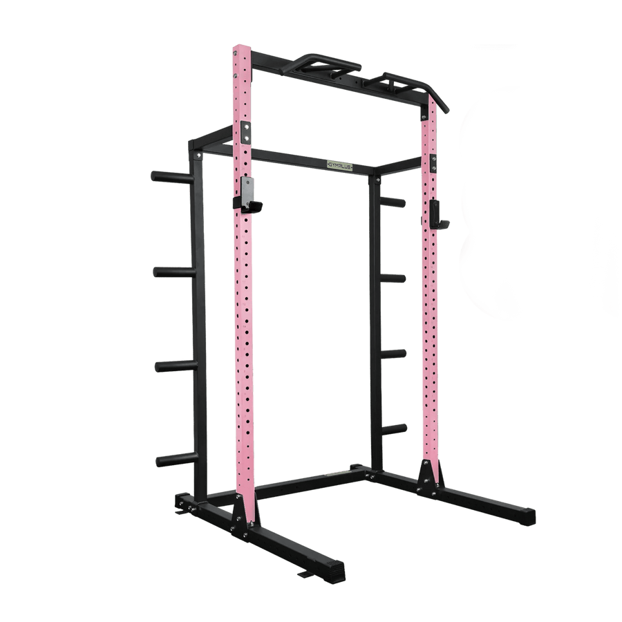 Half Power Rack with Storage and Cable System Option - HR2300 Pink