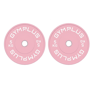 Cerakote Pink Olympic Barbell & Bumper Plate Set – 60kg/100kg
