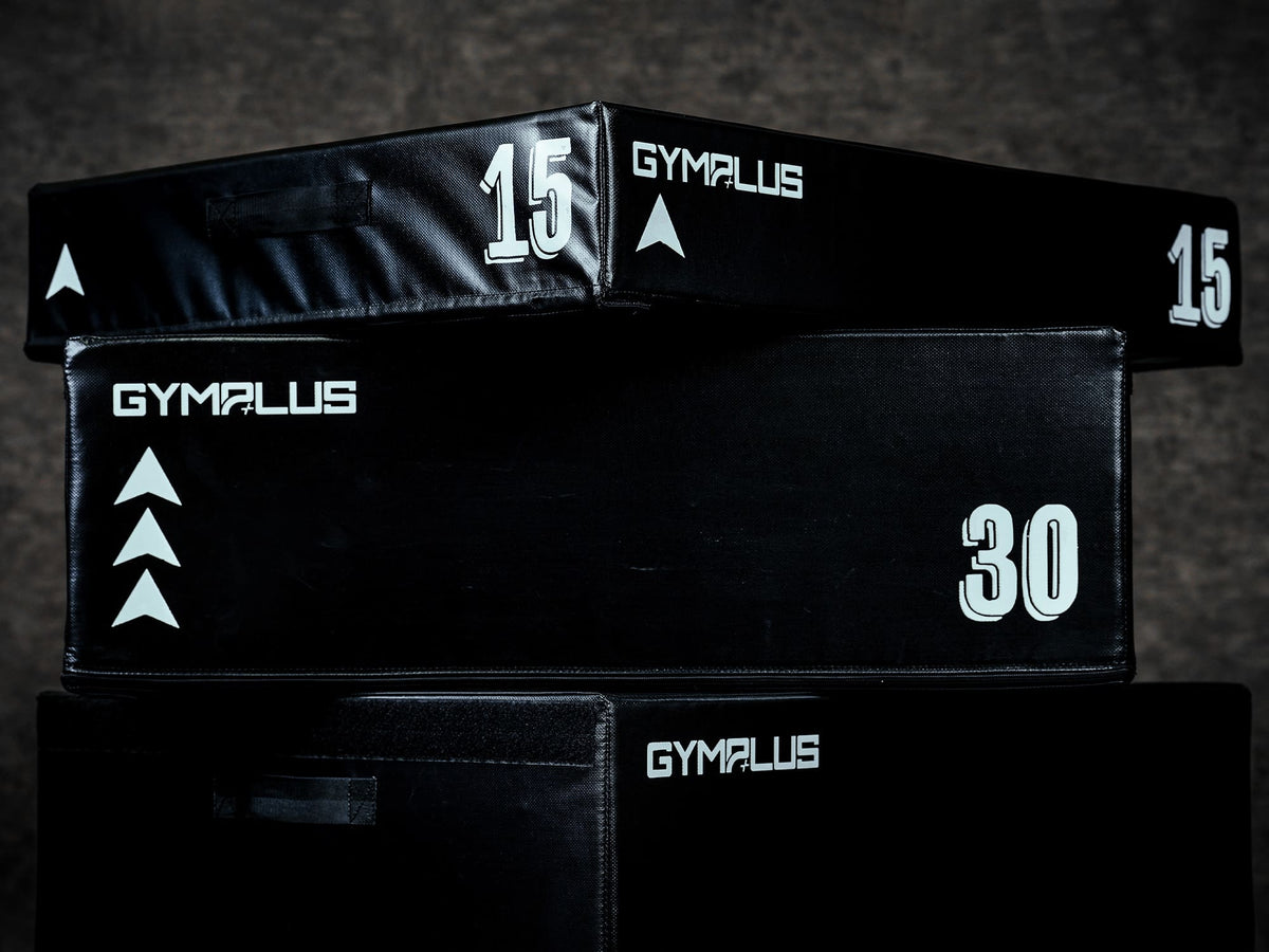 Gym Plus Stackable Plyometric Jump Box Set
