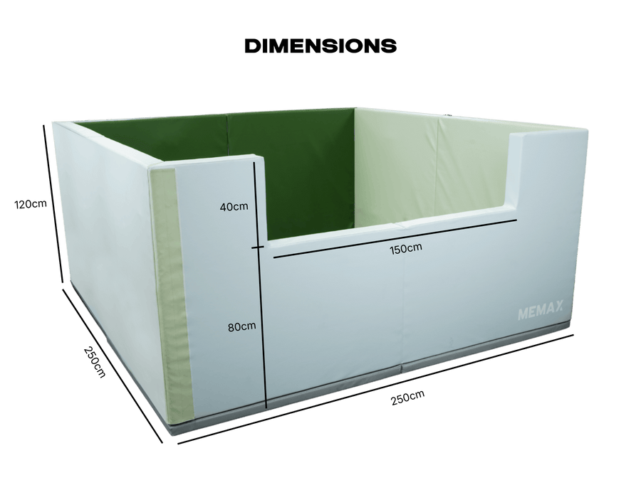 MEMAX Giant Play Pit 250x250cm