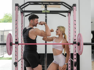 Pink Garage Gym Essentials Package – Complete Setup