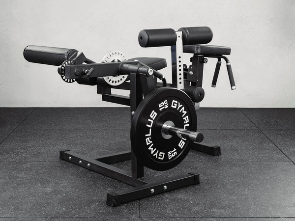 Gym Plus Leg Curl & Extension, Back Extension Machine V3.0 LEG-V3