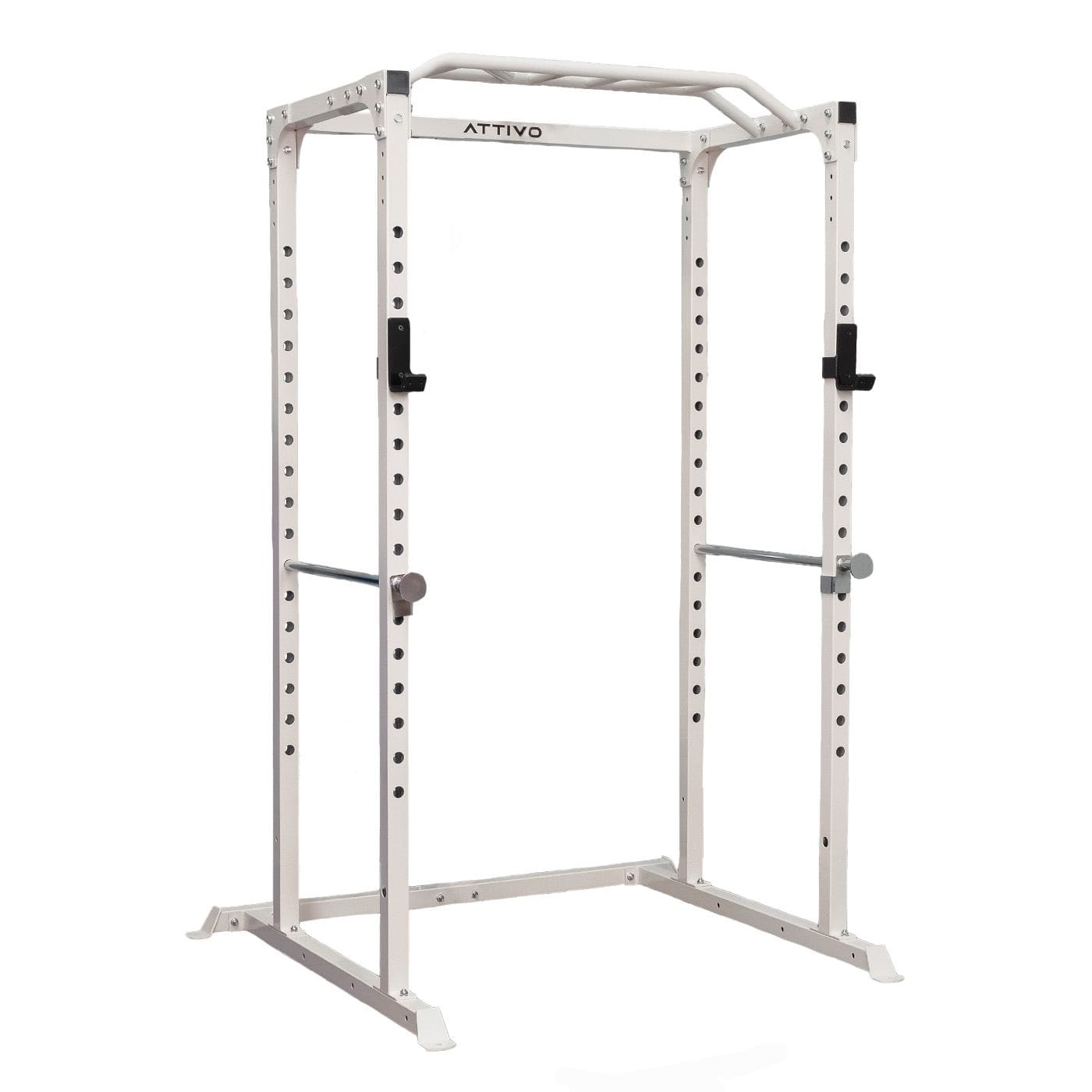 Gym Plus Essential Power Rack - Warrior White (ATTIVO Brand) ZY18-WT-COMBO-VERSION1