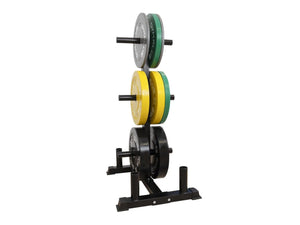Olympic Weight Storage Rack & Bar Stand