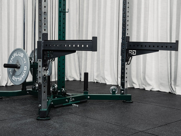 Gym Plus Safety Spotter Arms for 60x60mm Power Rack 5/8inch Holes 60-17-SPOT