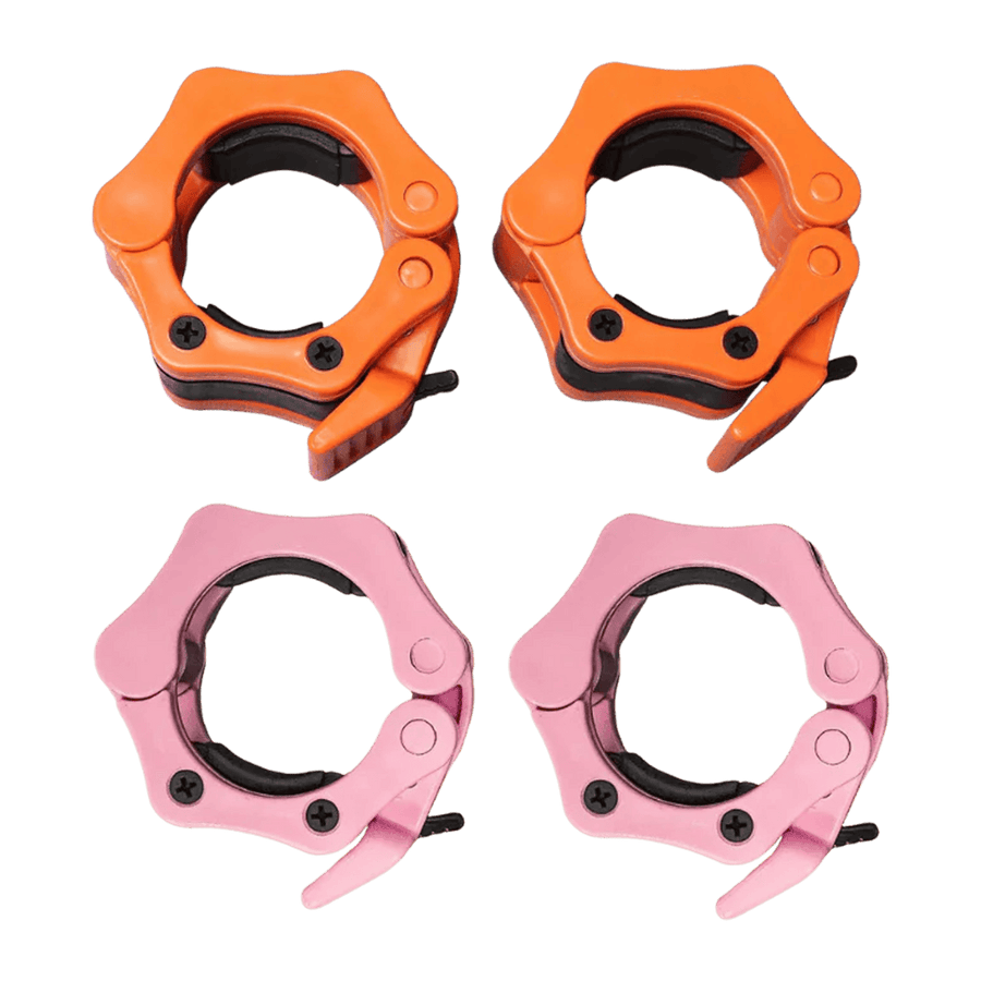 Gym Plus Olympic Barbell Lock Jaw Collars – 50mm Pair