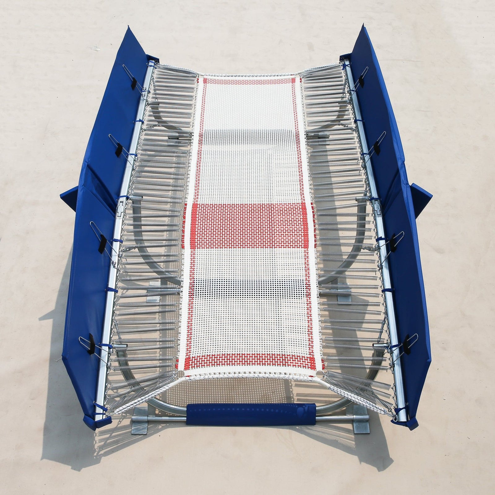Gym Plus MEMAX Pro Double Mini Trampoline - with Roller Stand PRO-TRAMP-DOUBLE