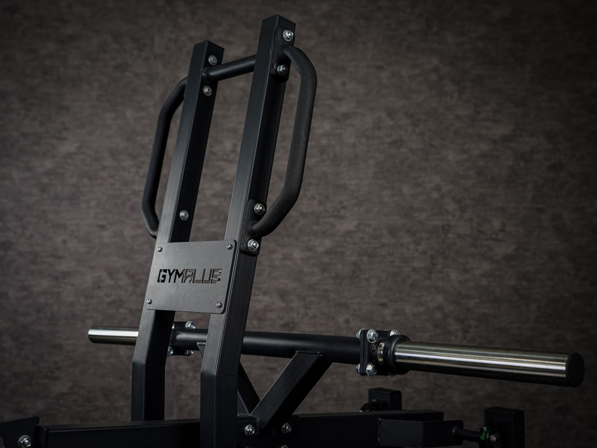 Gym Plus Belt Squat Machine - Plate Loaded BELT-SQUAT-01 close up of multi-angle handle
