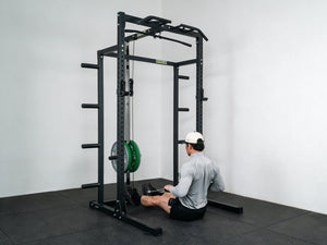 Half Power Rack with Weight Storage System - HR2300 (Special Colourway)