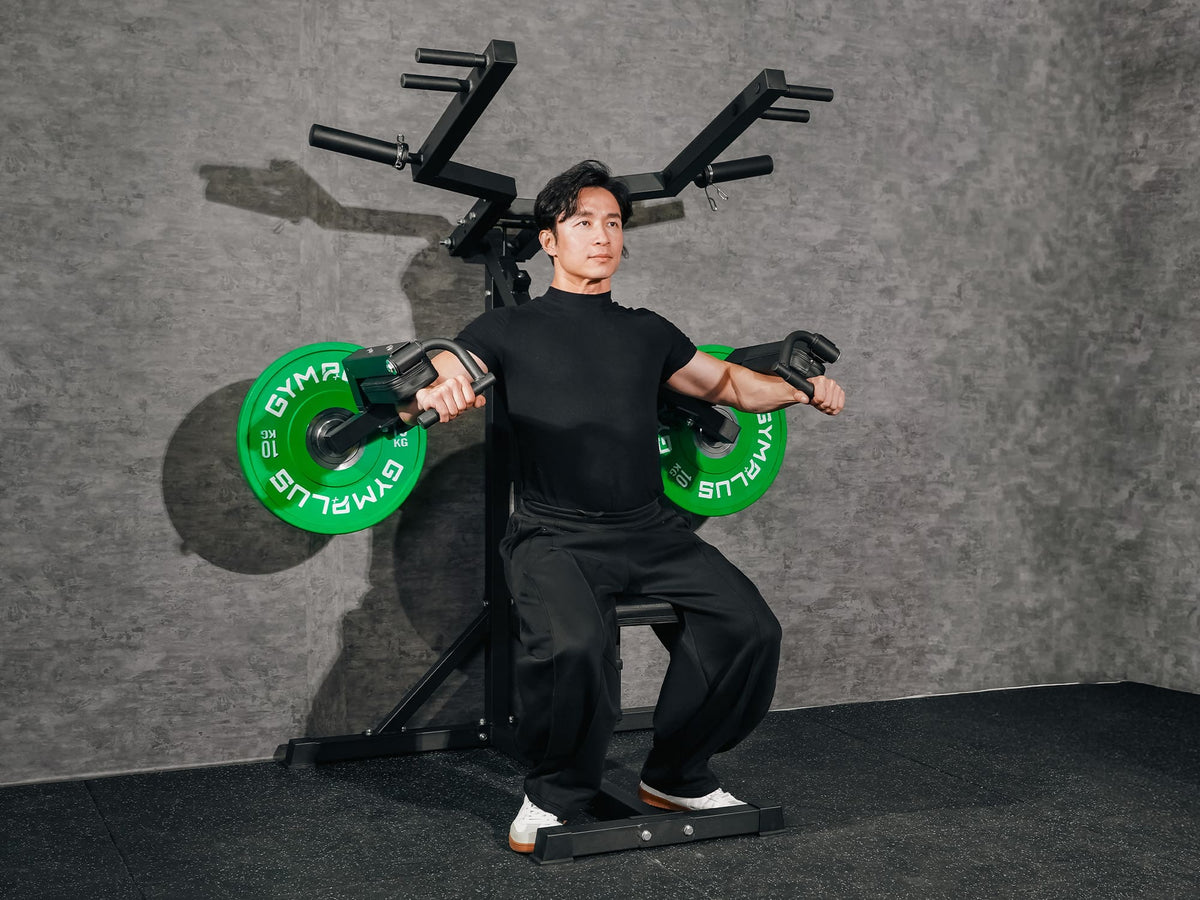 Gym Plus Deltoid and Shoulder Press - Plate Loaded ATT-DSP