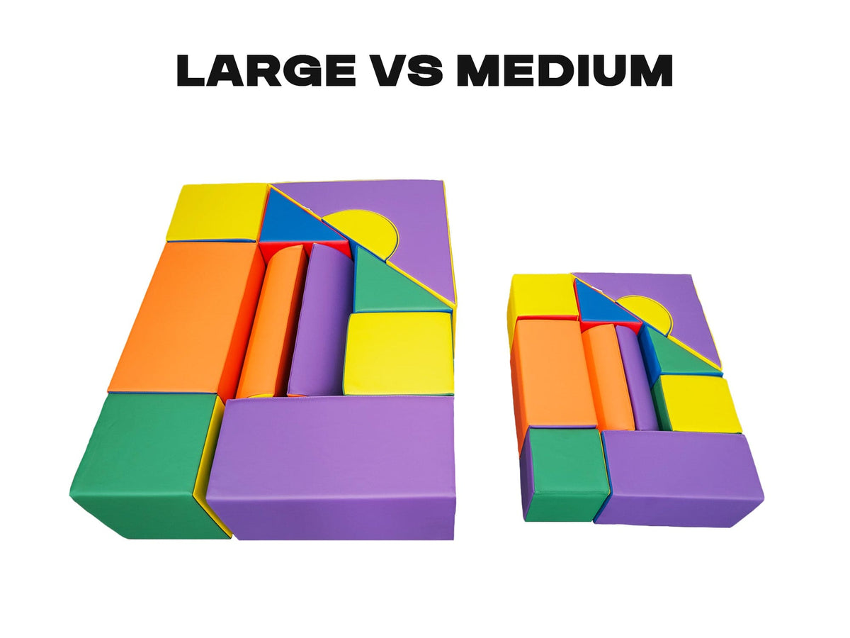 MEMAX Soft Castle Building Blocks - 11 Piece