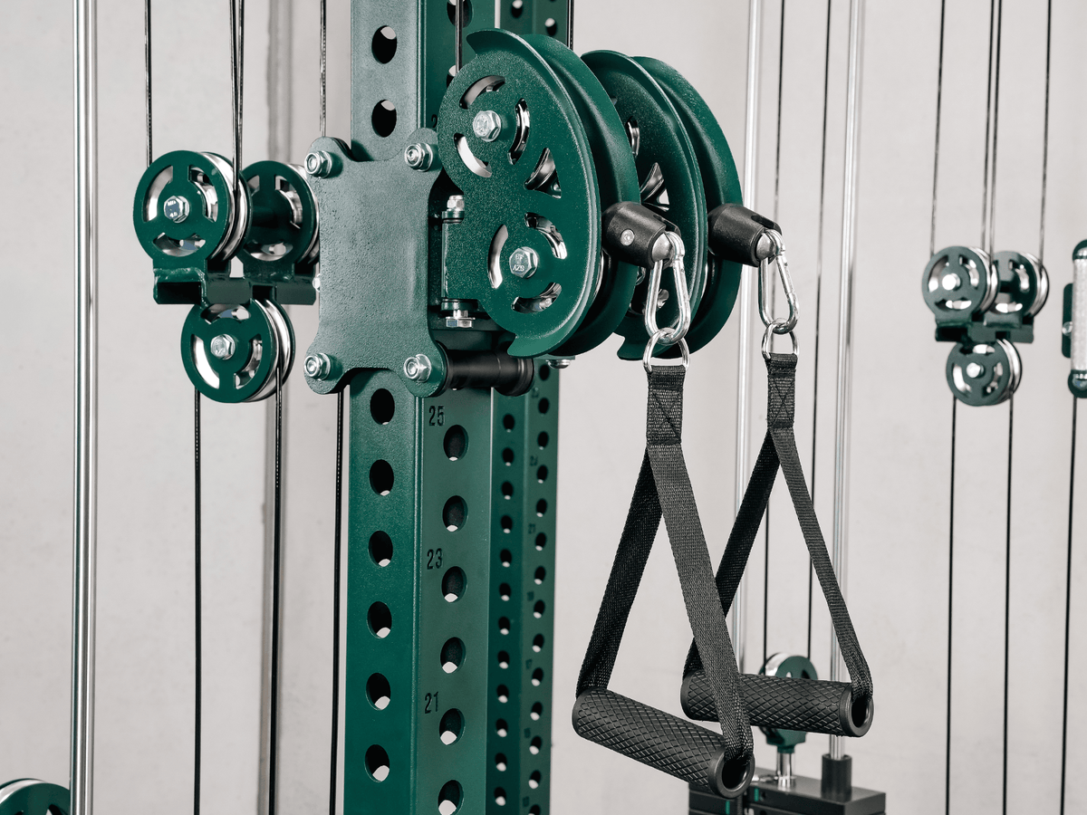 Evolve Power Rack with Cable System and Extended Storage