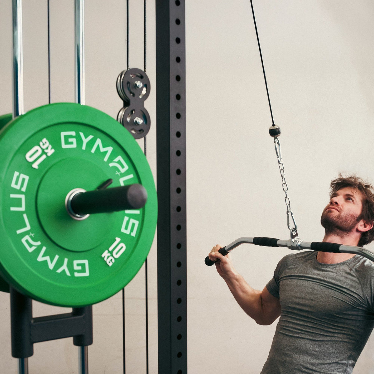 Lat Pulldown Low Row Machine with Aluminium Pulley Wheels - L4 Pro Series