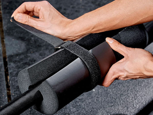 Gym Plus Barbell Pad with Safety Straps GP-ATT-SS
