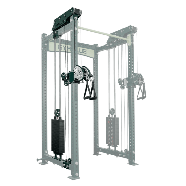 Gym Plus Evolve Pin-loaded Rack Mount Cable System 75-CABLE-SYS