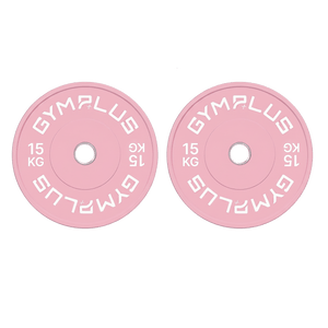 Cerakote Pink Olympic Barbell & Bumper Plate Set – 60kg/100kg