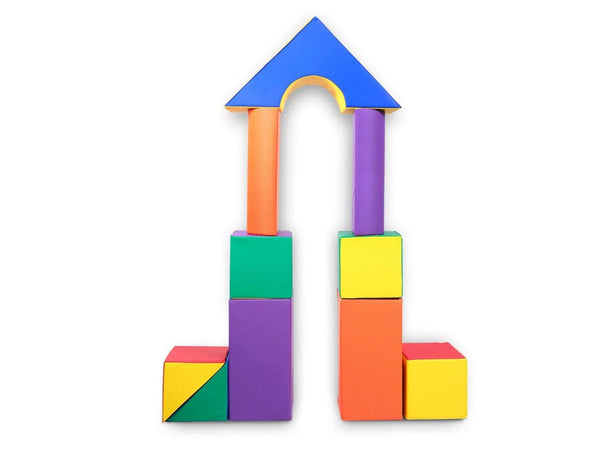 Gym Plus MEMAX Soft Castle Building Blocks - 11 Piece