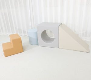 YOZZI Large Soft Foam Block Montessori Indoor Climber Foam Play Set - 4 Piece