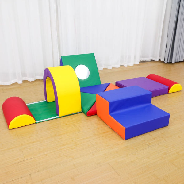 Gym Plus MEMAX Soft Climber with Arch and Mirror - 10 Pieces