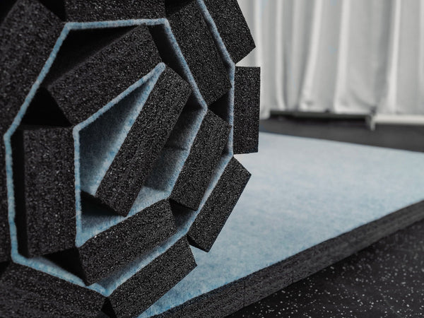 Gym Plus MEMAX Carpet-Top Roll-Up Gymnastics Mat