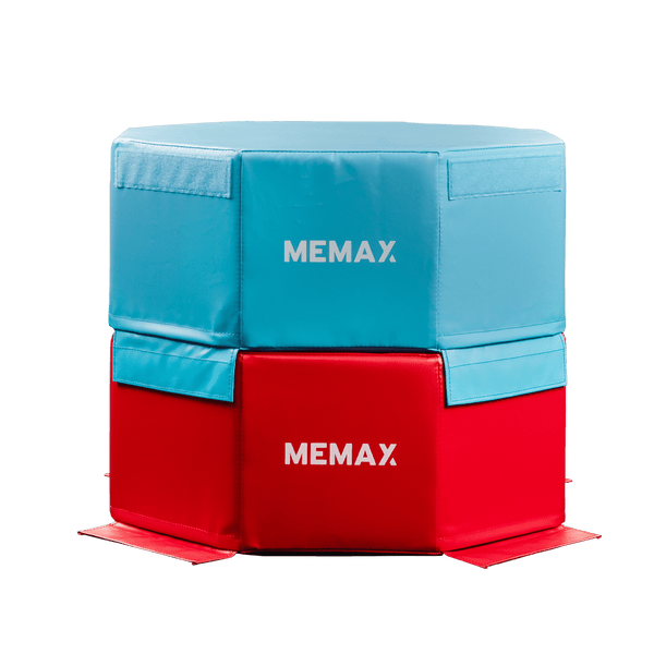 Gym Plus MEMAX Octagon Step and Jump Platforms - Set of 6 STEP6-P3